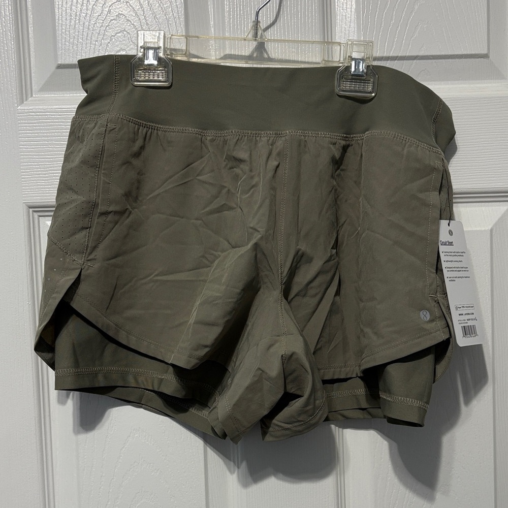 Layer 8 Women's Athletic Shorts in Olive